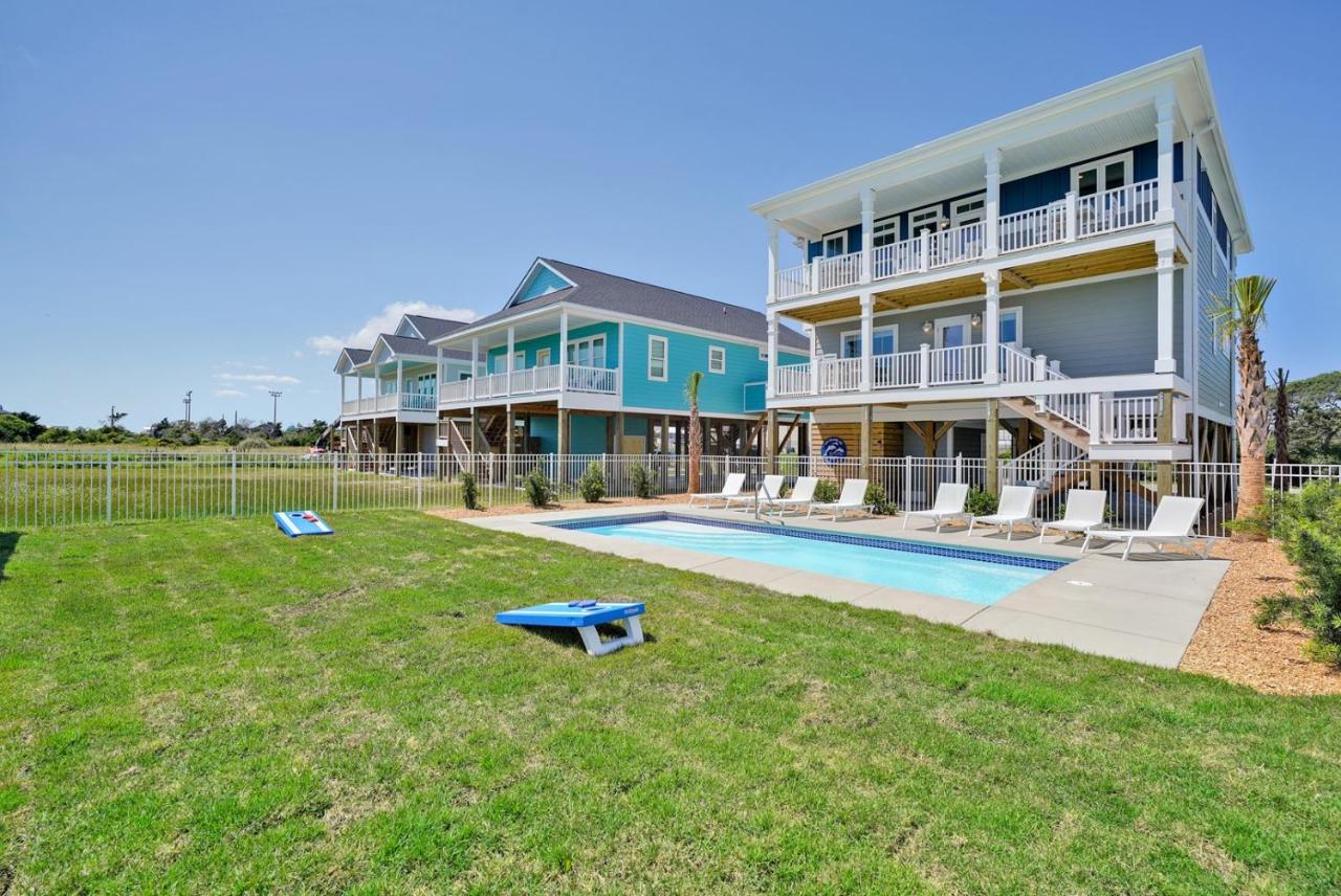 Villa Seas The Day Oak Island Exterior foto